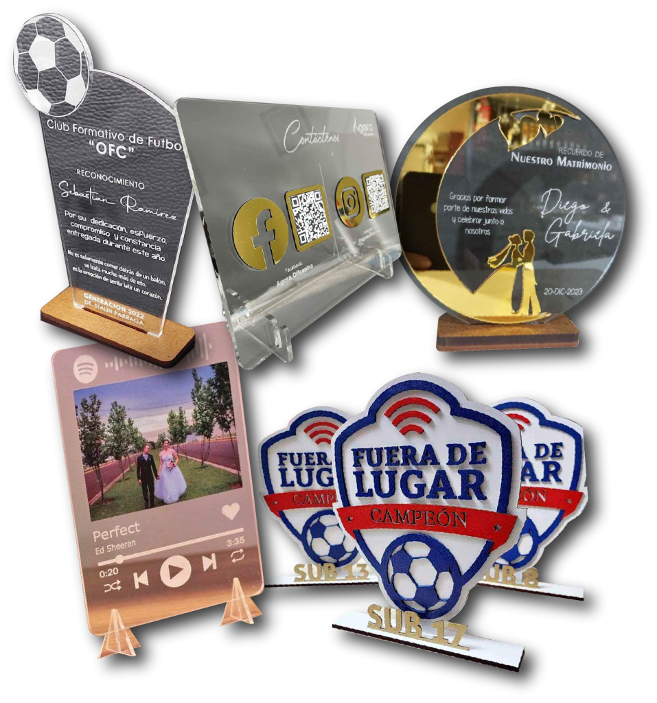 acrílicos personalizados